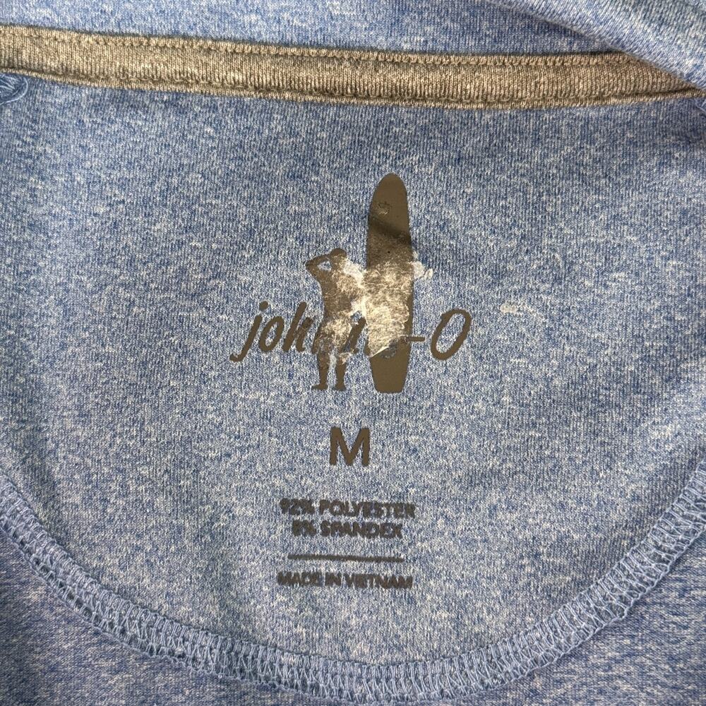 Johnnie O Sweatshirt Men Medium Golf Quarter Zip Pullover Athleisure Performance - Picture 3 of 9